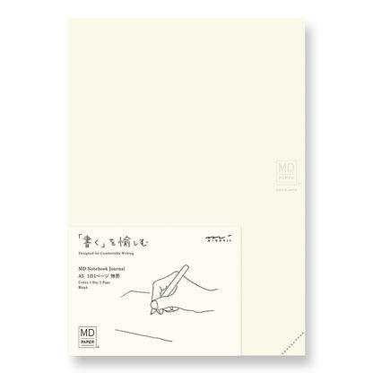 MD Notebook Journal Codex 1Day 1Page (Plain) A5 | A