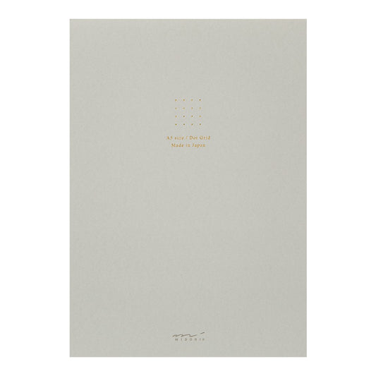 Midori Color Dot Grid A5 Pad Grey