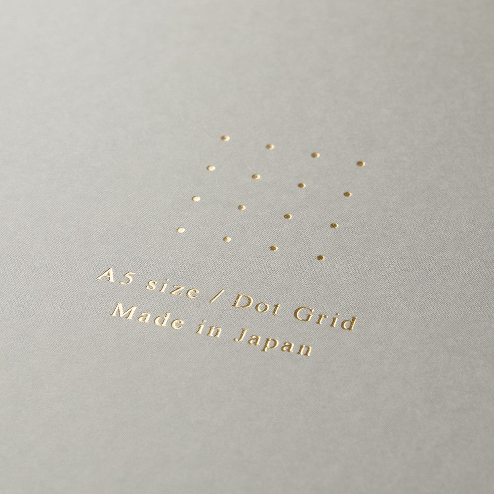 Pad Midori Color Dot Grid A5 Szary