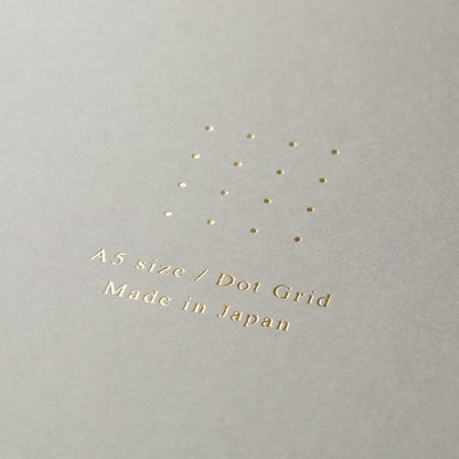 Pad Midori Color Dot Grid A5 Szary
