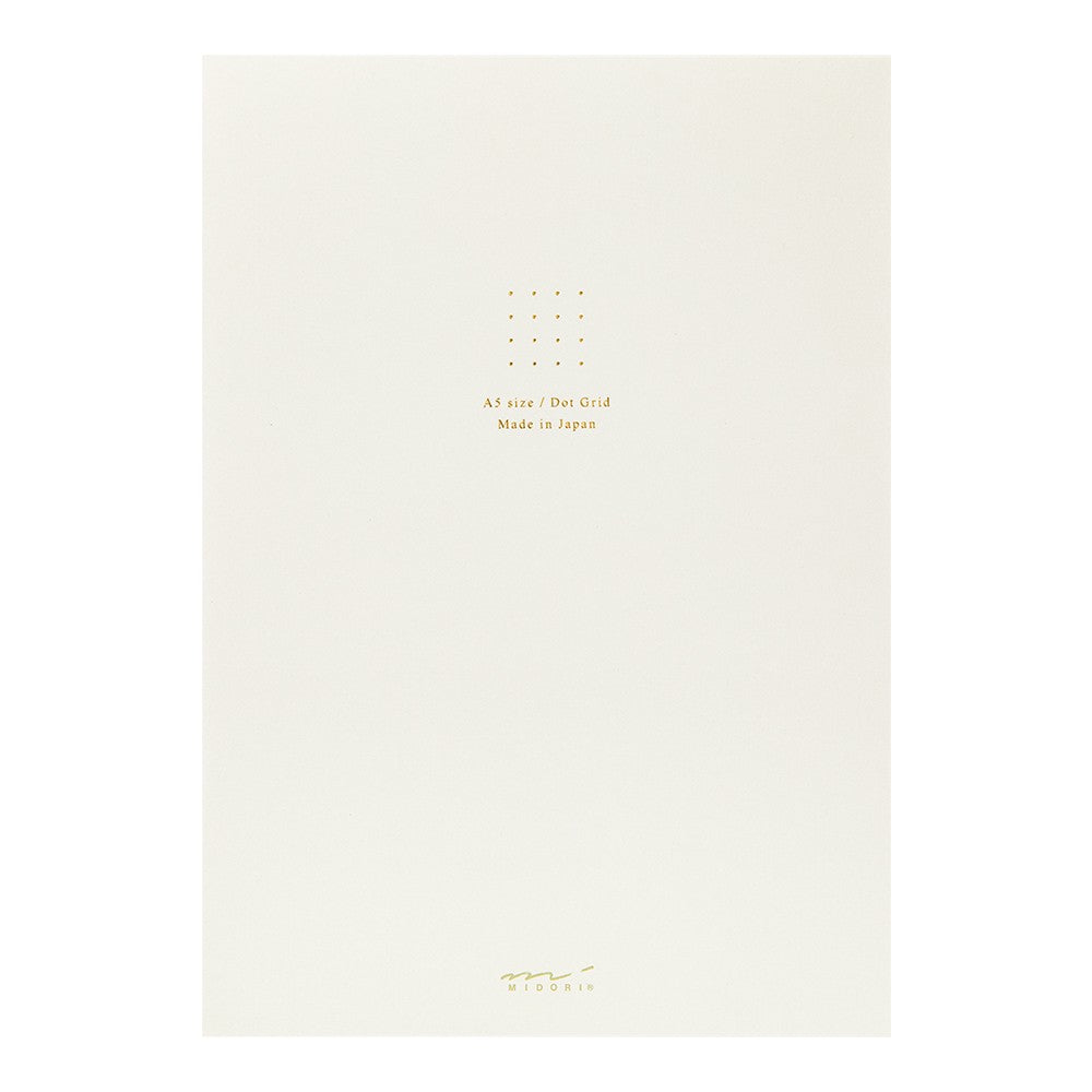 Midori Color Dot Grid A5 White Pad