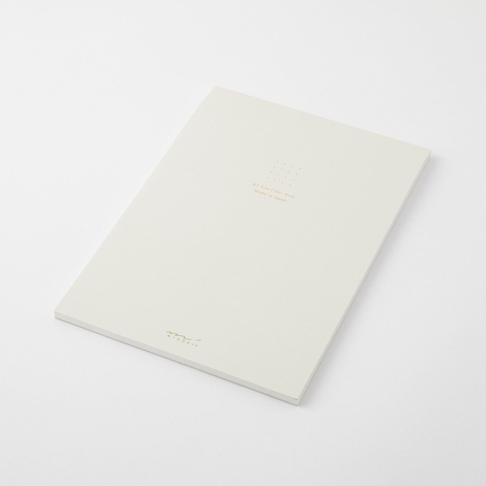Midori Color Dot Grid A5 White Pad