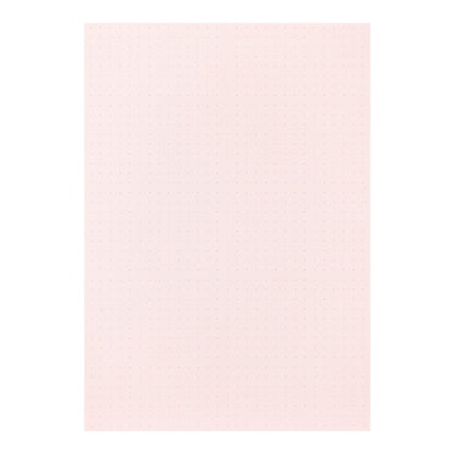 Pad Midori Color Dot Grid A5 Różowy