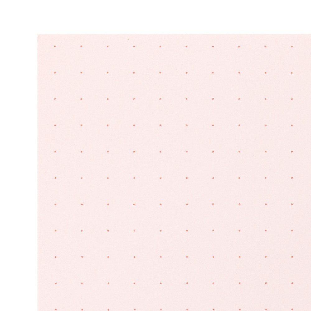 Pad Midori Color Dot Grid A5 Różowy
