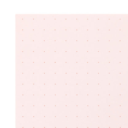 Pad Midori Color Dot Grid A5 Różowy