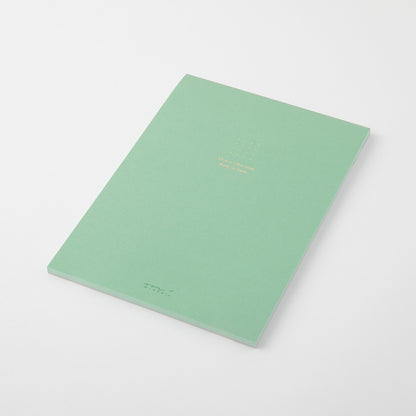 Pad Midori Color Dot Grid A5 Zielony
