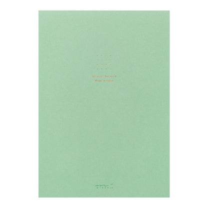 Pad Midori Color Dot Grid A5 Zielony