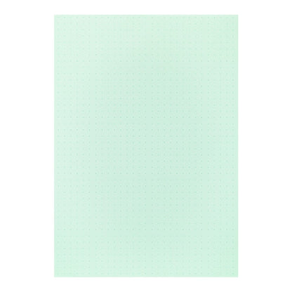Pad Midori Color Dot Grid A5 Zielony