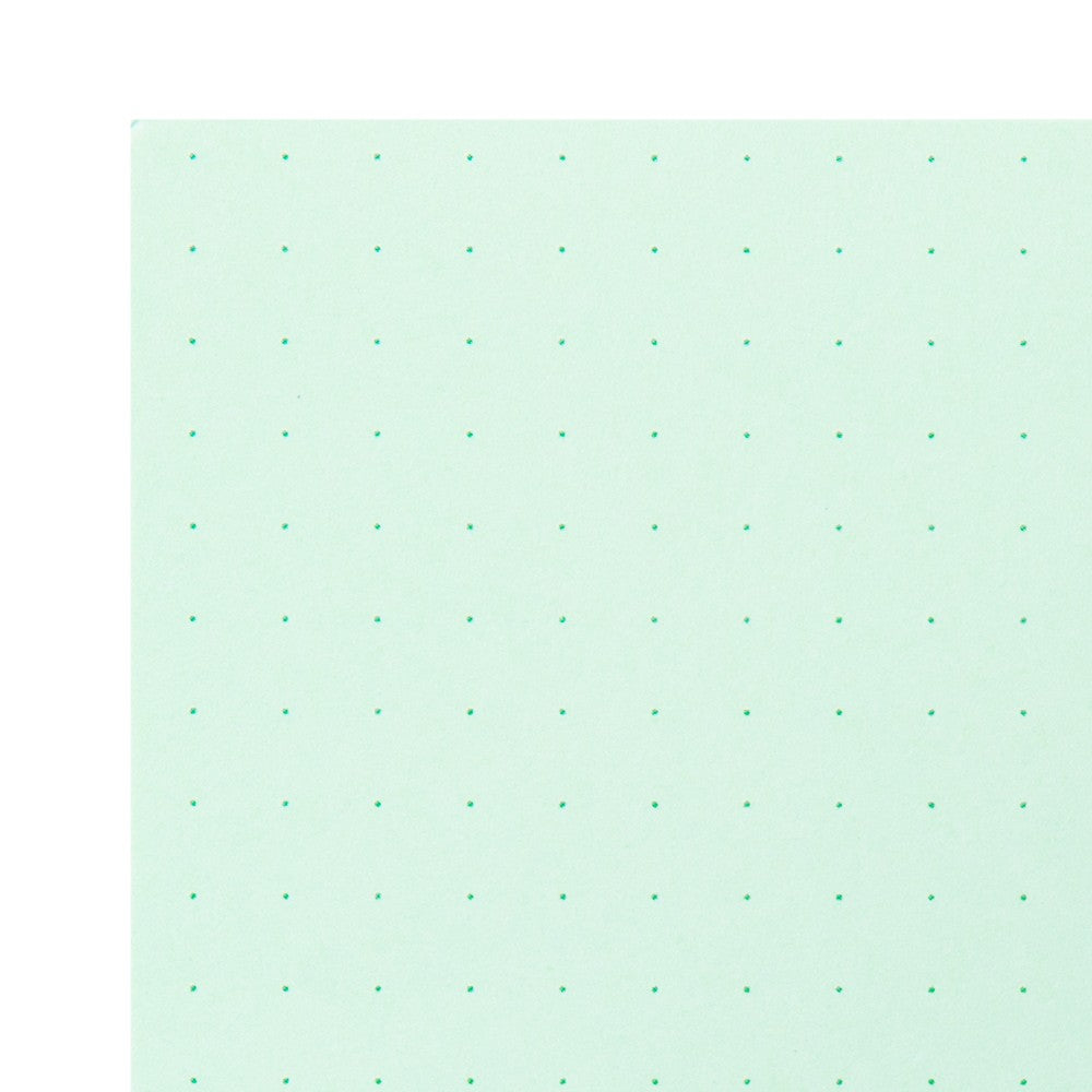 Pad Midori Color Dot Grid A5 Zielony