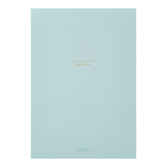 Midori Color Dot Grid A5 Pad Blue