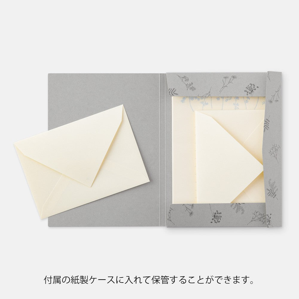 Papeteria Midori 317 Flower Color Washi Paper Biała