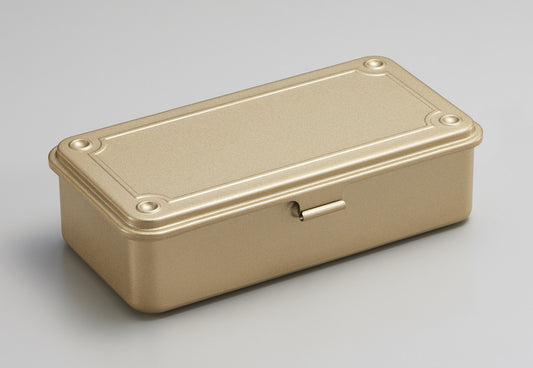 Toyo Steel Trunk Shape Toolbox Gold