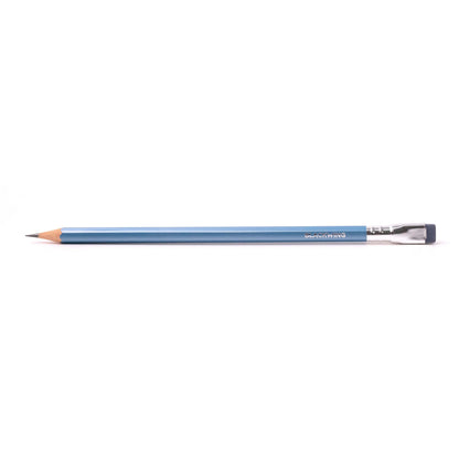 Ołówki Blackwing z perłowoniebieskim wykończeniem.
