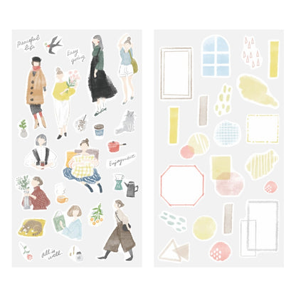 Naklejki Midori Two Sheets | Fashion