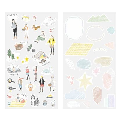 Naklejki Midori Two Sheets |Going Out