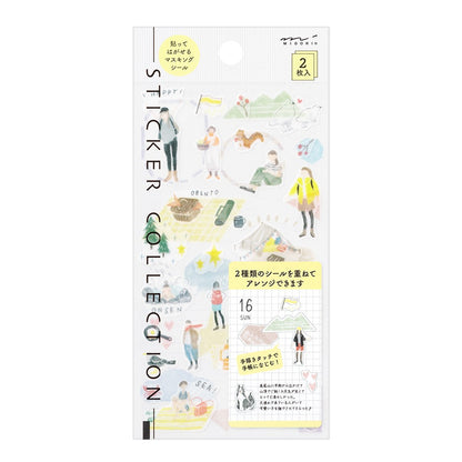 Naklejki Midori Two Sheets |Going Out