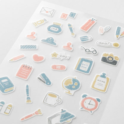 Midori Two Sheets Stickers | Stationery