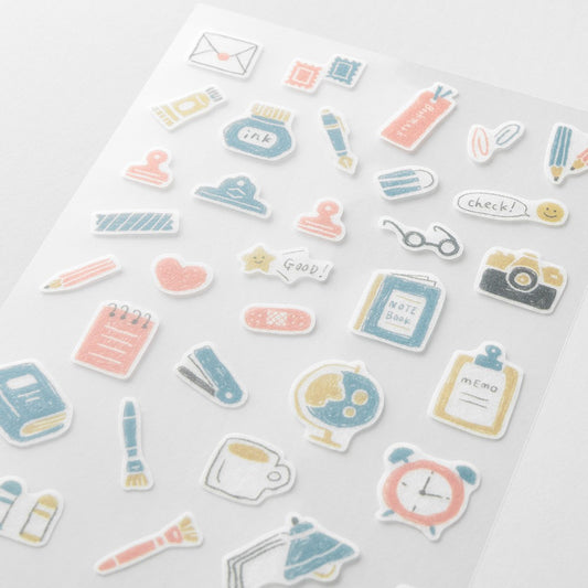 Midori Two Sheets Stickers | Stationery