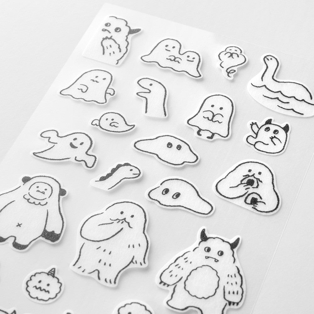 Midori Two Sheets Stickers | Monster