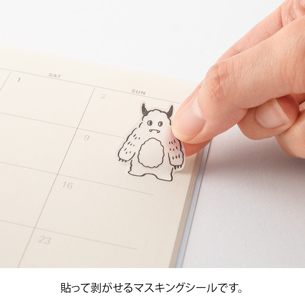 Midori Two Sheets Stickers | Monster