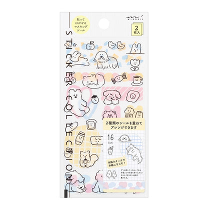 Naklejki Midori Two Sheets | Cute Motif