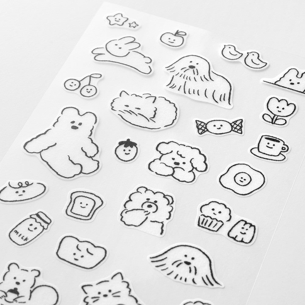 Naklejki Midori Two Sheets | Cute Motif