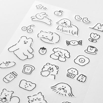 Naklejki Midori Two Sheets | Cute Motif