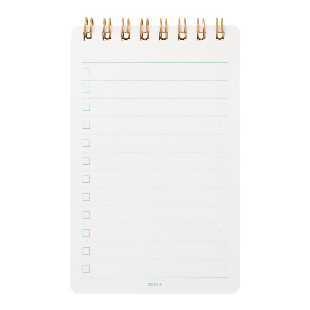 Notatnik Midori Diamond Memo M | To Do Gray