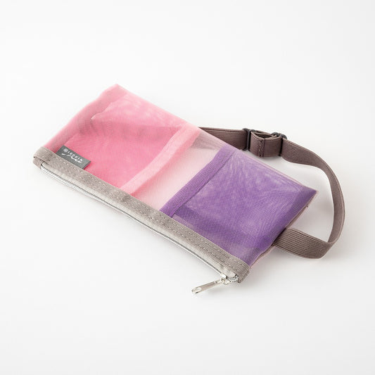 Etui Midori Book band Pen Case Pouch Mesh