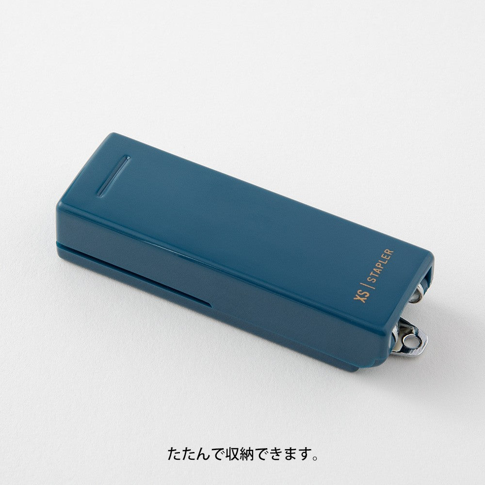 Midori XS Navy Blue Stapler