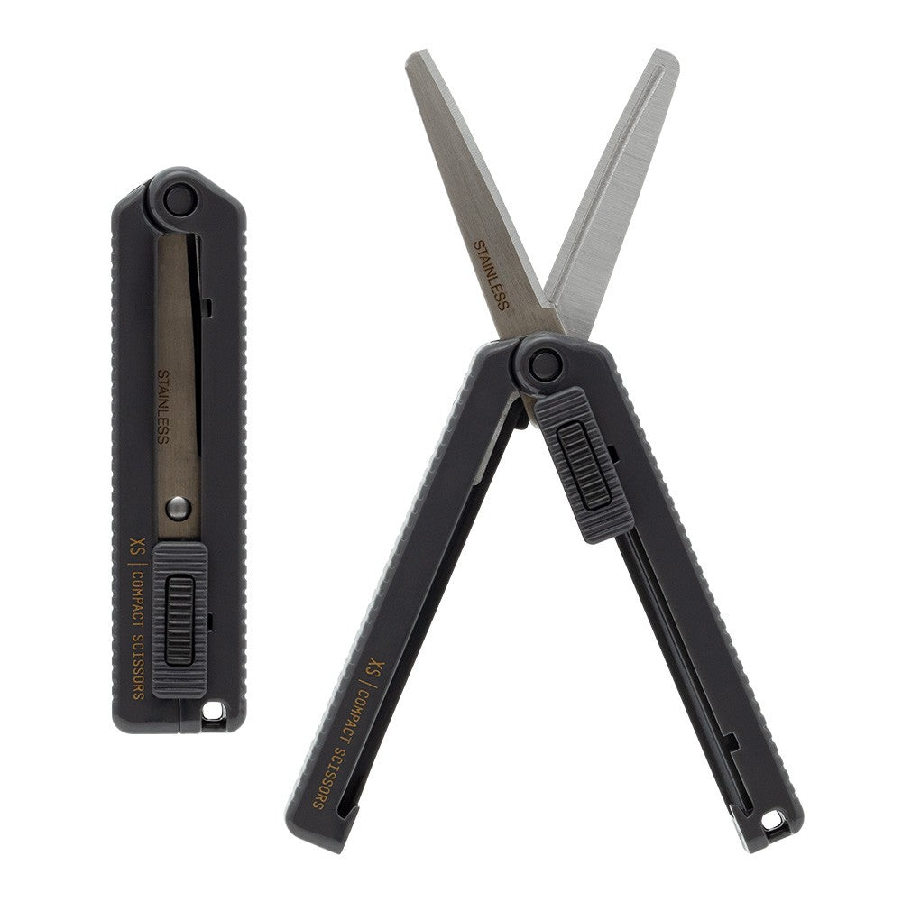 Midori XS Folding Scissors Black