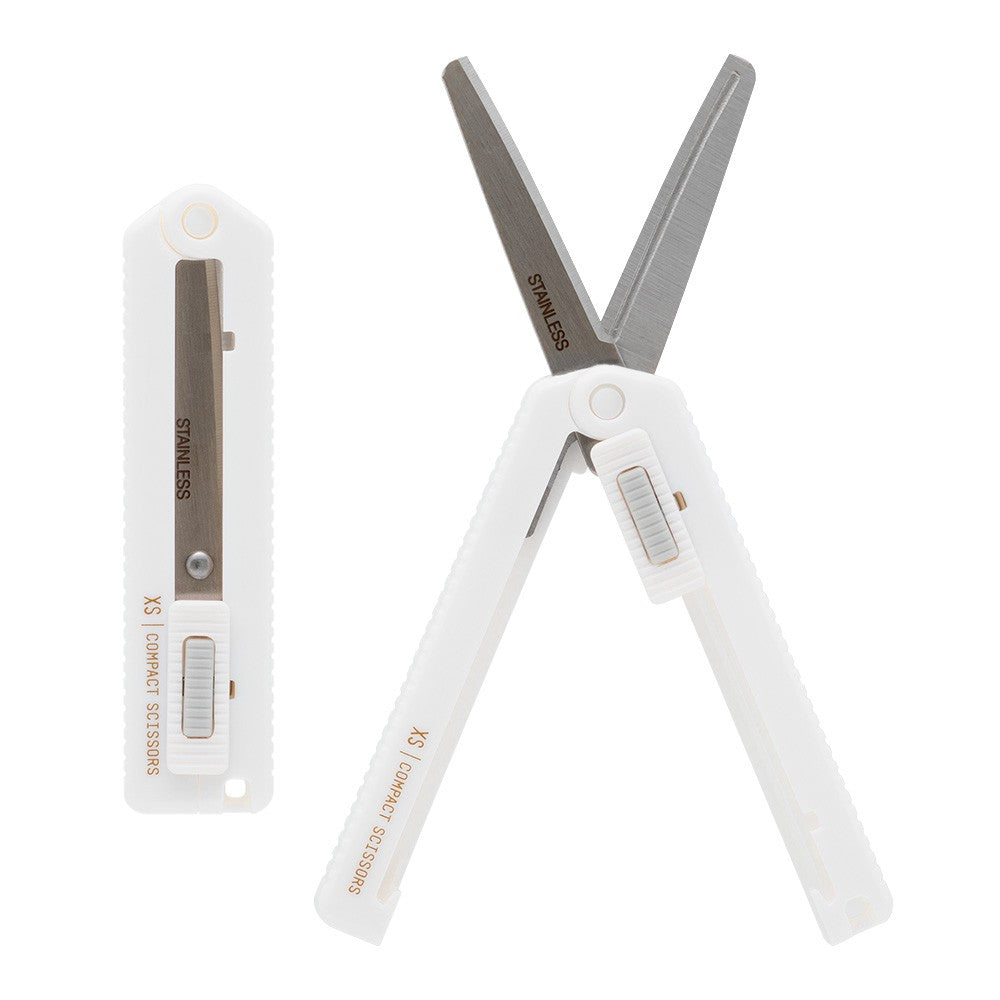 Midori XS Folding Scissors White