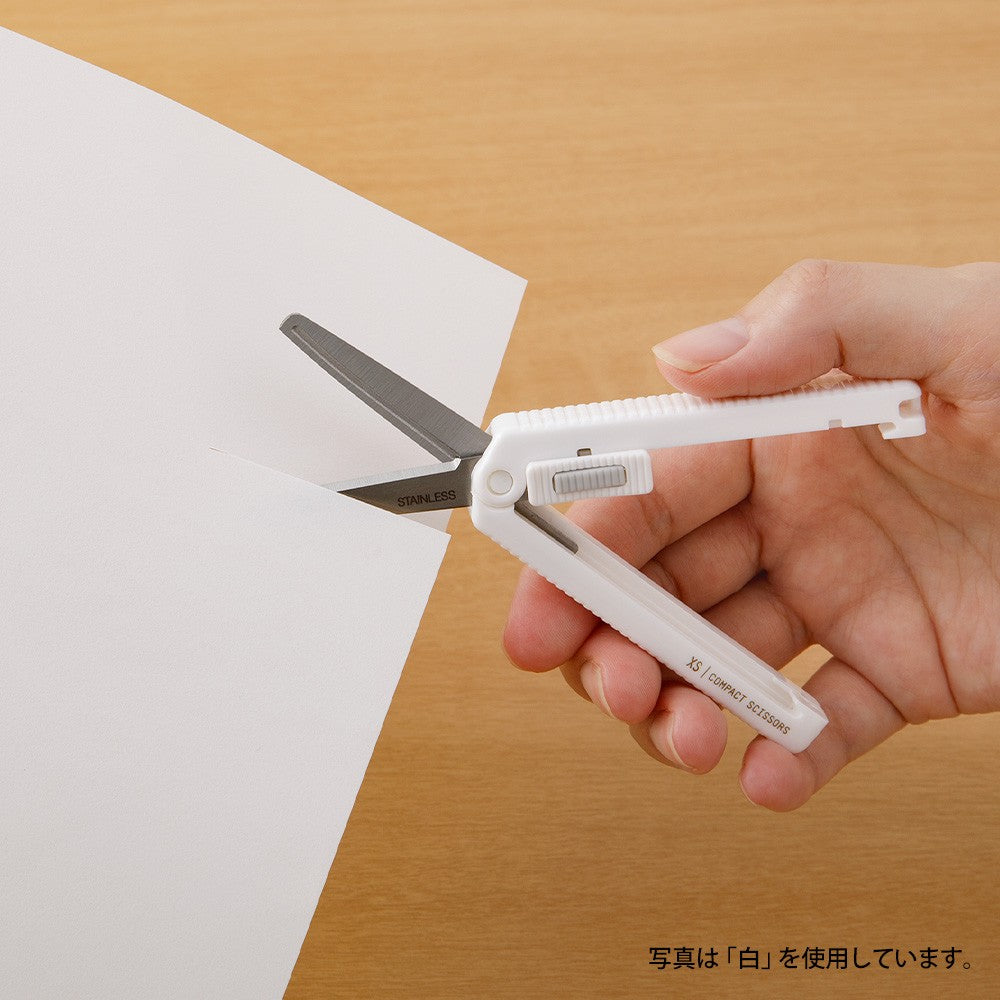 Midori XS Folding Scissors Red