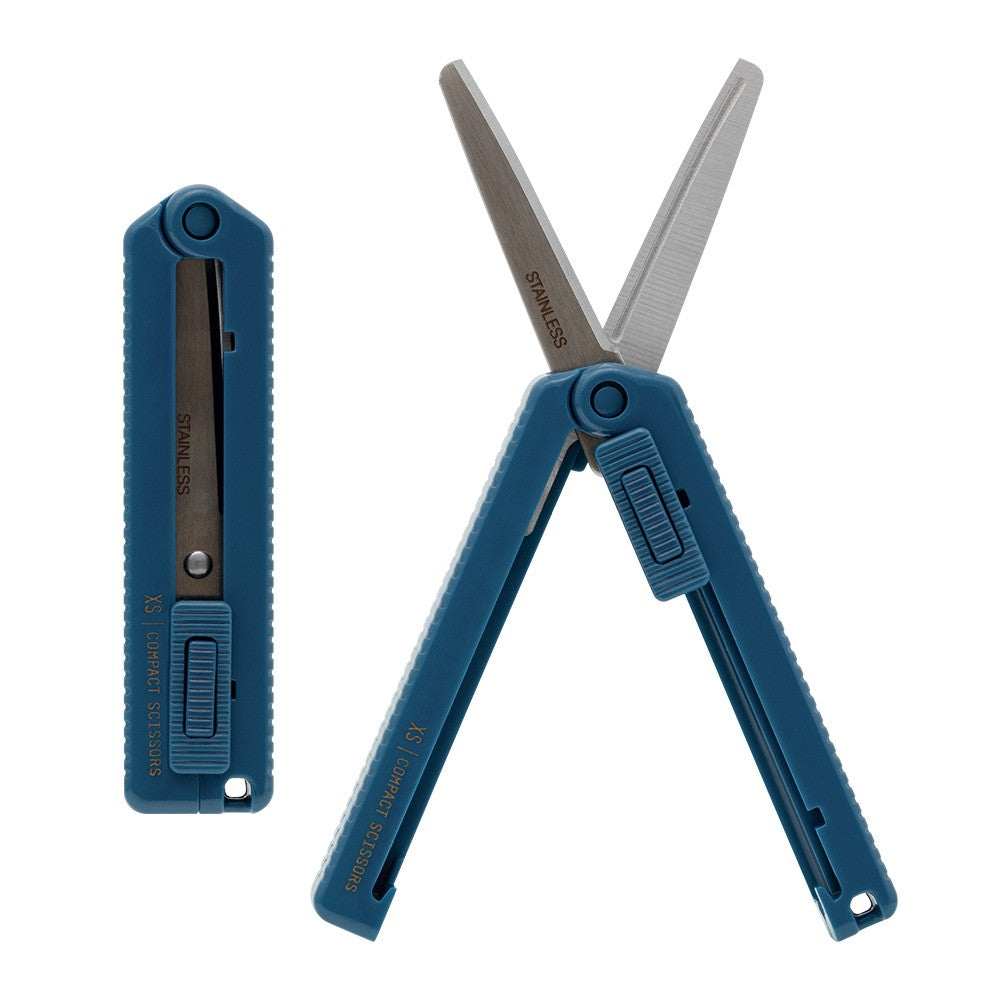 Midori XS Foldable Scissors Navy