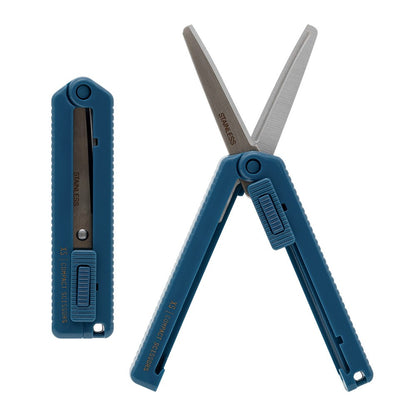 Midori XS Foldable Scissors Navy