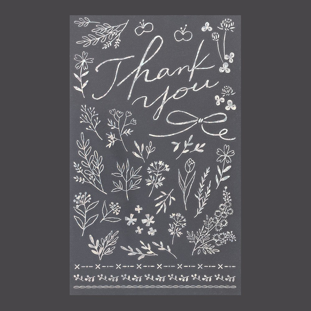 Midori Transfer Stickers Thank You Ceremony