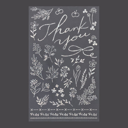 Midori Transfer Stickers Thank You Ceremony