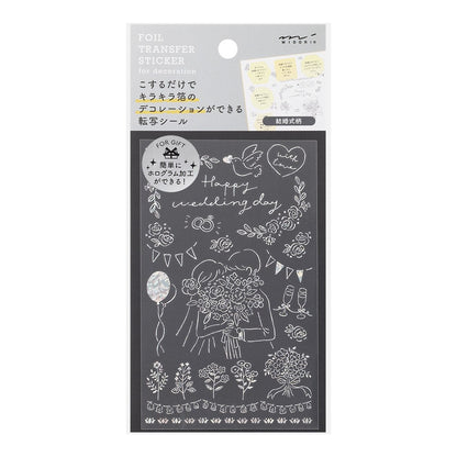 Midori Transfer Wedding Ceremony Stickers