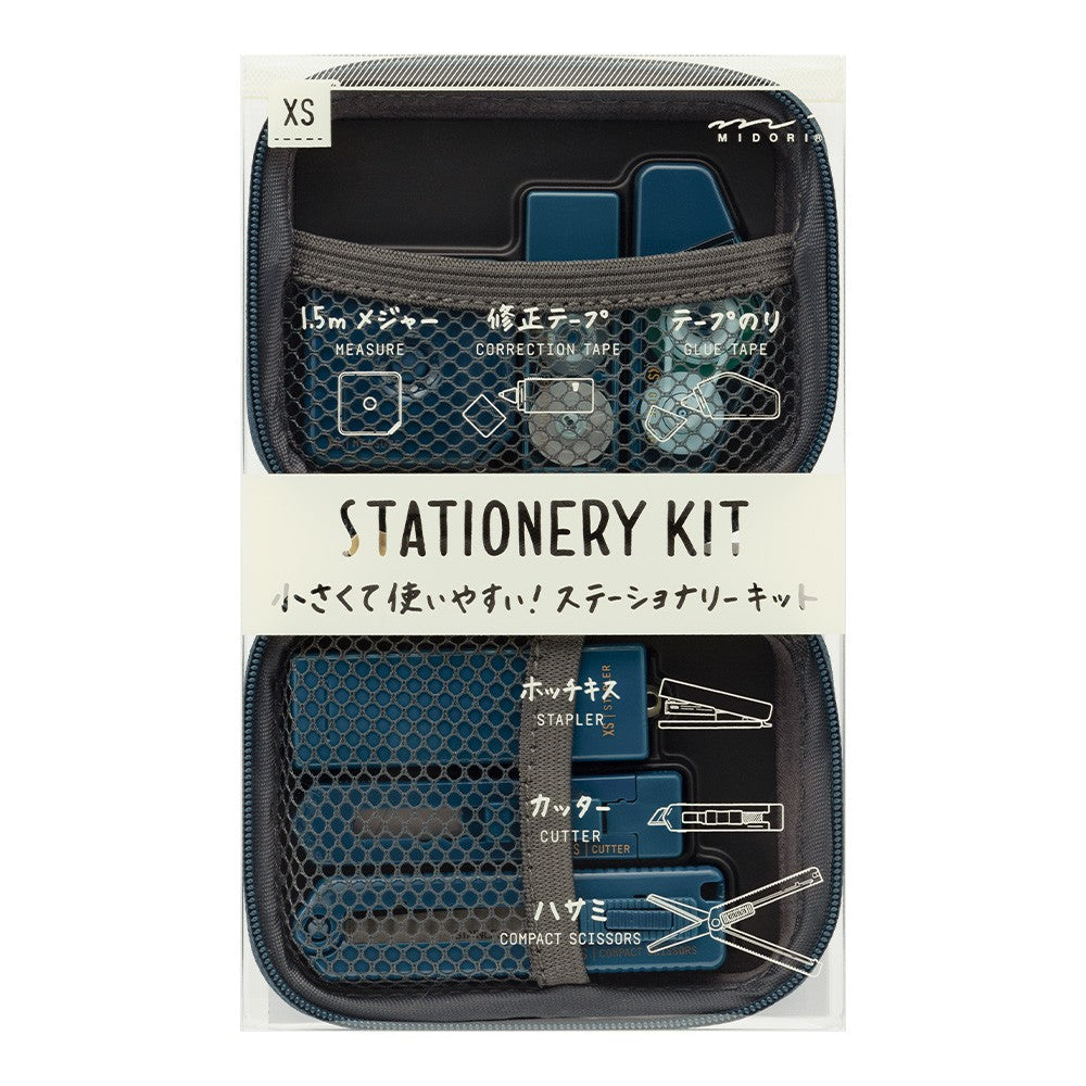 Midori XS Stationery Kit Navy