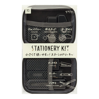Midori XS Stationery Kit Black