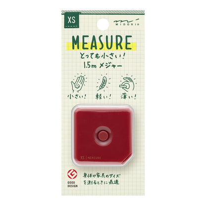 Metr Midori XS Ciemnoczerwony