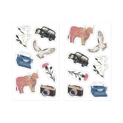 Midori Decorative Stickers | Black