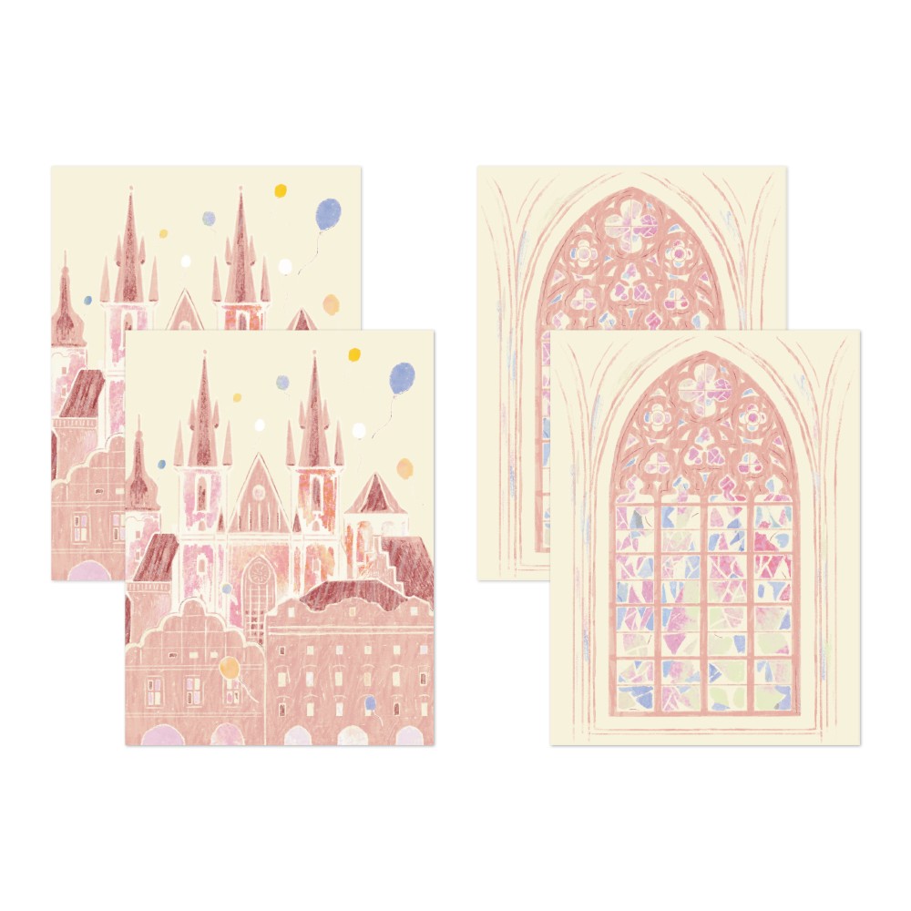 Midori Decorative Stickers | Pink