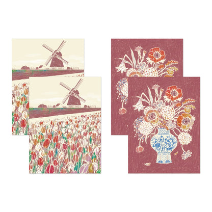 Midori Decorative Stickers | Dark Red