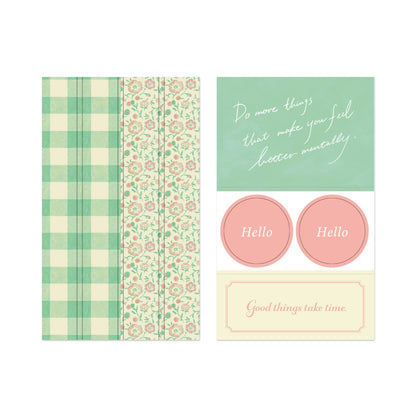 Midori Decorative Stickers | Yellow-Green