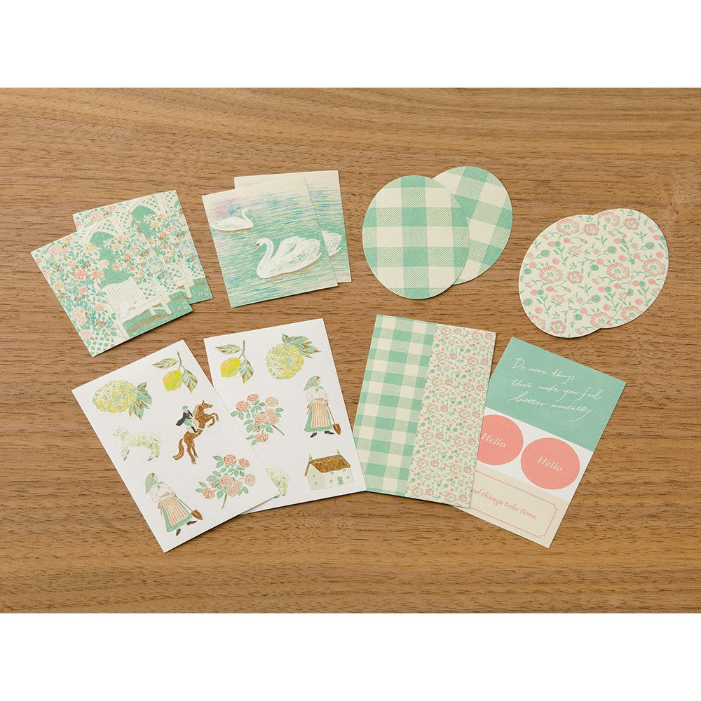 Midori Decorative Stickers | Yellow-Green