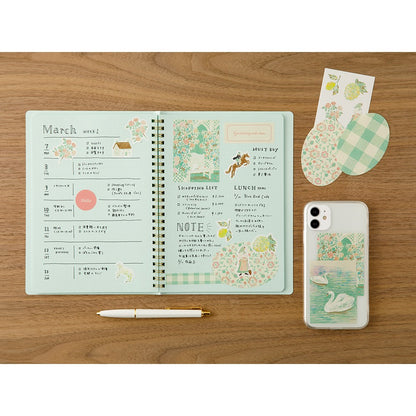 Midori Decorative Stickers | Yellow-Green
