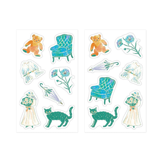 Decorative Stickers Midori | Green