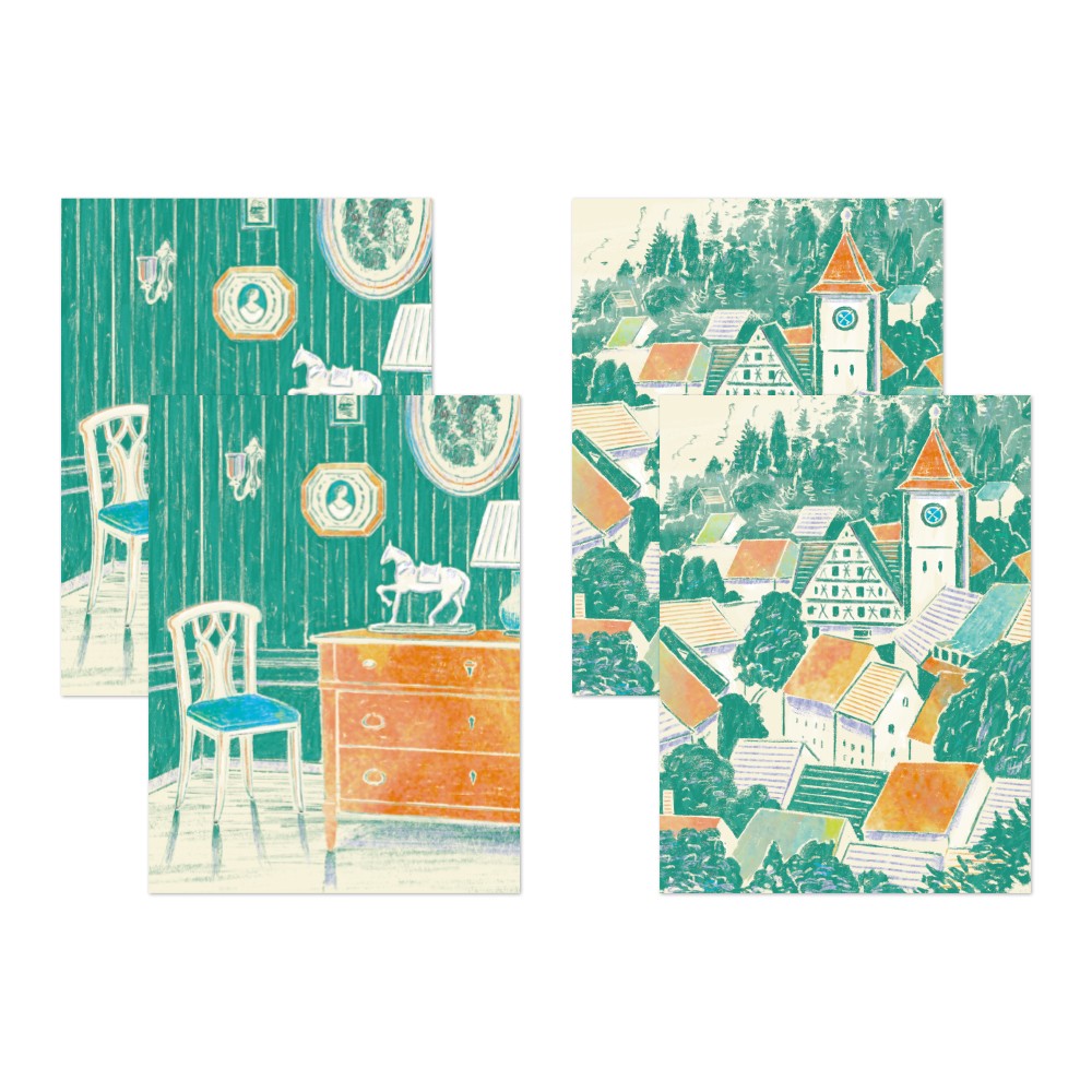 Decorative Stickers Midori | Green