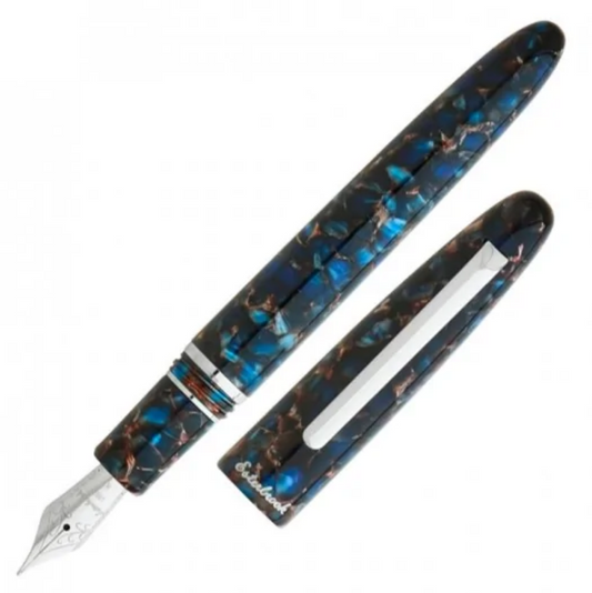 Pióro wieczne Esterbrook Estie | Nouveau Bleu Palladium Trim